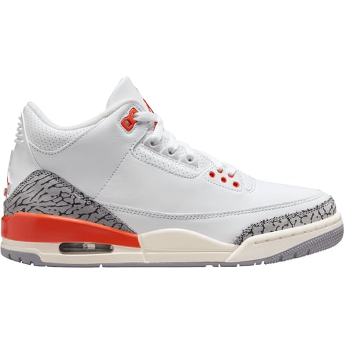 Jordan Wmns Air Jordan 3 Retro Georgia Peach, Weiß/cosmic Clay-sail-cement Grey-anthracite EU39