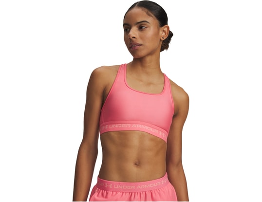 Product gallery, 1 of 3, Under Armour Crossback Mid Brassière de sport Femmes Rose C601
