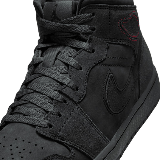 Air jordan 1 black suede new arrivals