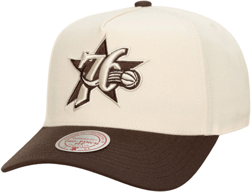 Mitchell & Ness Mitchell and Ness Philadelphia 76ers Cap Beige