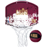 Wilson Cleveland Cavaliers Mini Canasta De Baloncesto Plata
