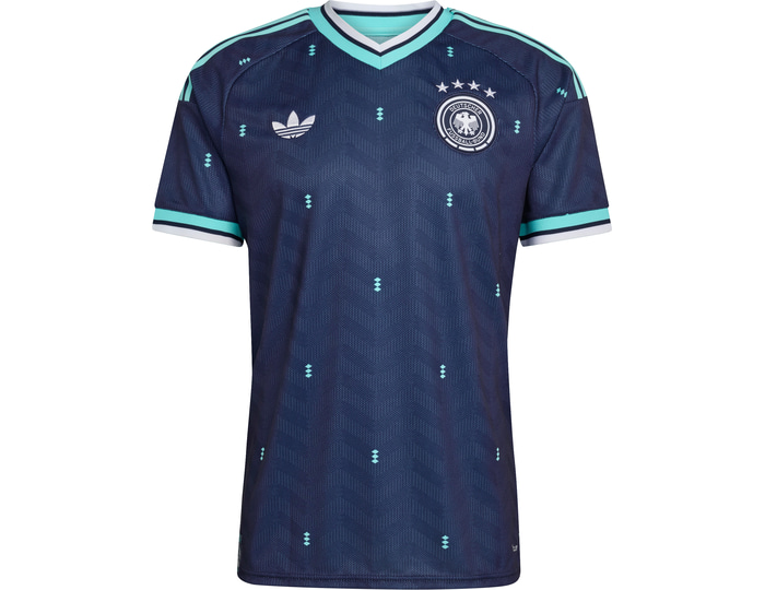 Adidas Blue Dfb Germany Jersey Away Wc 2026 Large Kids