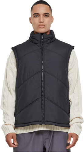 Urban Classic Arrow Puffer Weste Chaqueta negro