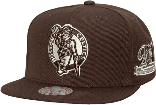 Mitchell & Ness Mitchell and Ness Boston Celtics Cap Brown