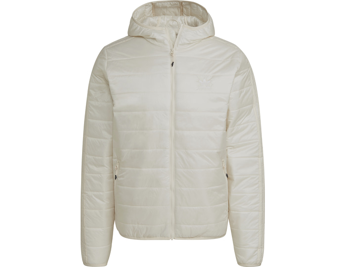 adidas Originals Puff Veste À Casquetteuche Blanc