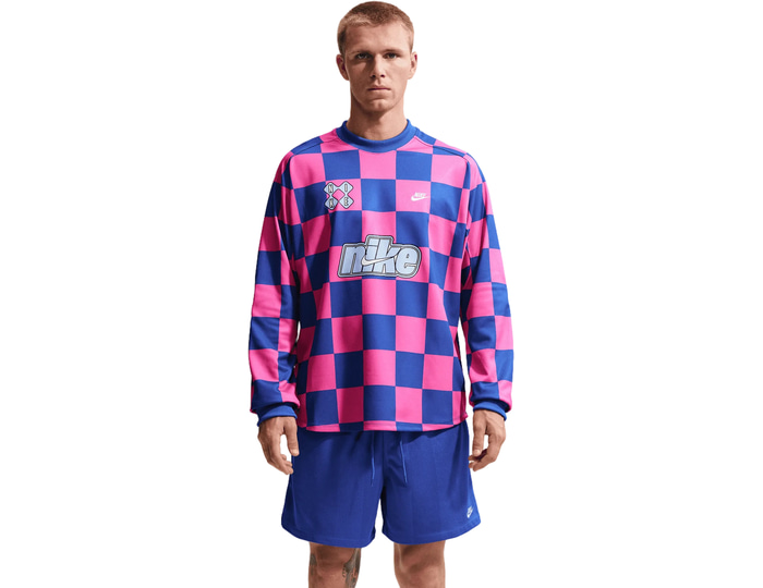 Nike Blue Sportswear Club Goalie Longsleeve C480 Small