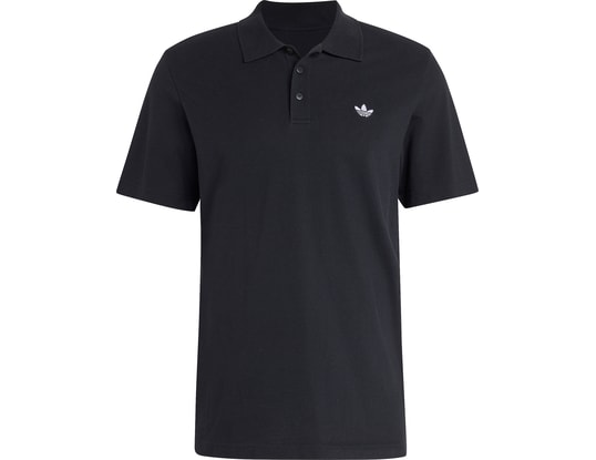 Produktgalerie, 1 of 5, adidas Originals Trefoil Essentials Polo Schwarz