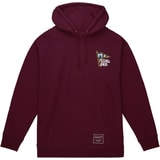 Mitchell and Ness Branded Flag Hoody Lila