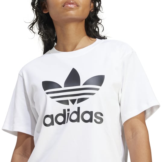 Adidas trefoil shirt damen online