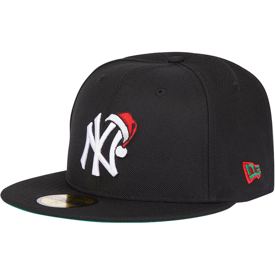 Hol dir die New York Yankees Christmas 1996 World Series Patch 59FIFTY Cap in Schwarz KICKZ