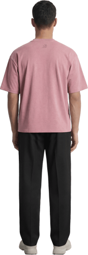 Burocs Oversized Basic Camiseta de manga corta Rosa — photo 3