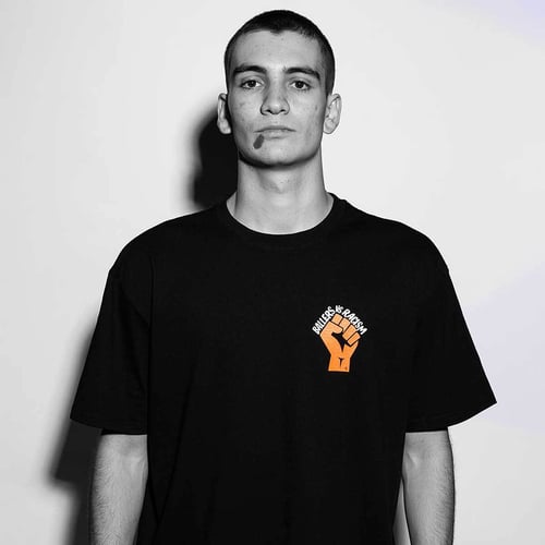 Kickz Ballers Vs Racism Statement T-Shirt Black — photo 7