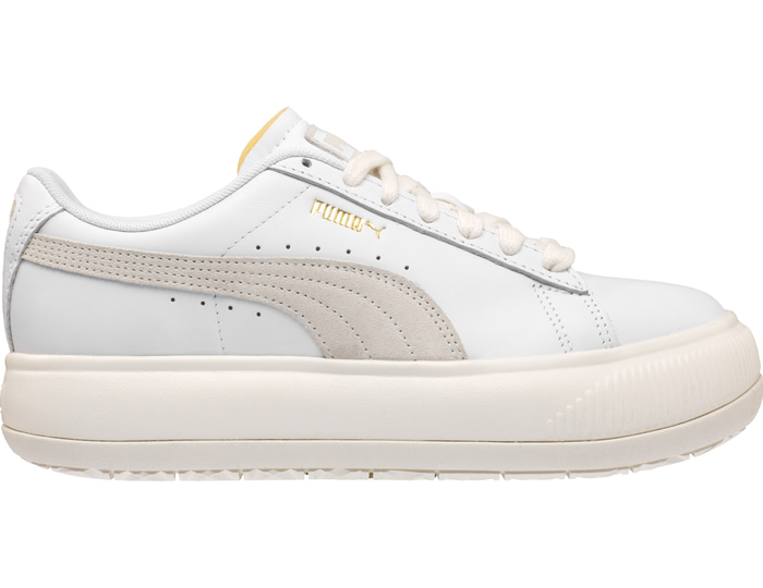 Puma Suede Mayu Lth Damen Weiss F01 - 381042