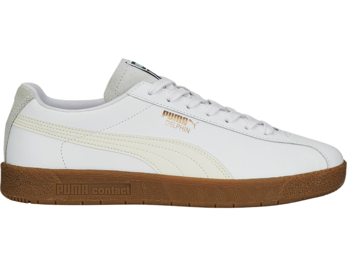 Puma Delphin Leather Weiss F01 - 390686