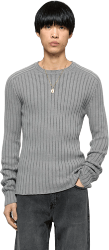 Burocs Knit Sudadera Gris — foto 3