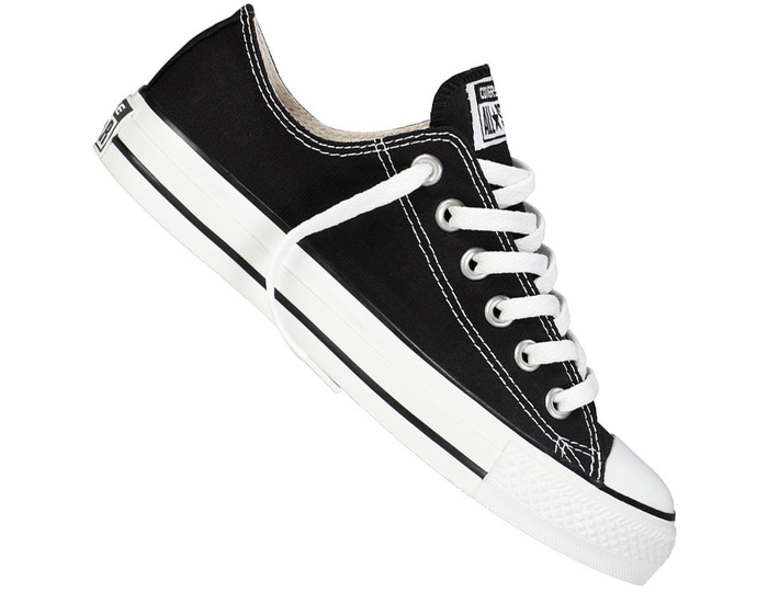 Converse Chuck Taylor herensneaker zwart, blauw, rood en wit