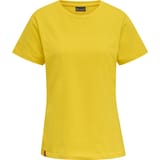 Hummel Camiseta de manga corta Mujeres amarillo C5021