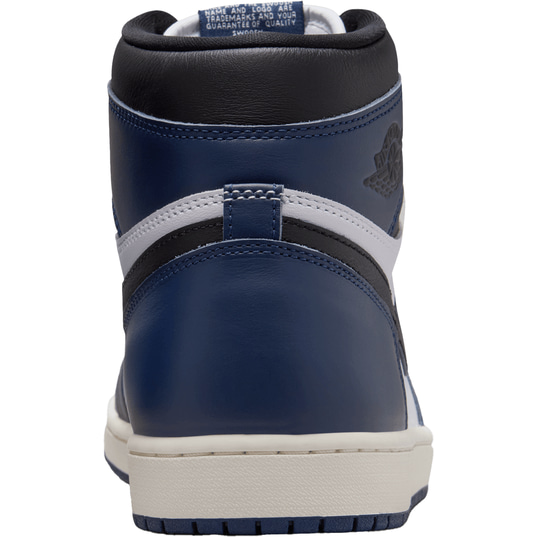 Navy blue and white retro 1 best sale