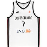 adidas DBB Allemagne Voigtmann Nr7 Maillot Home 2026 Blanc