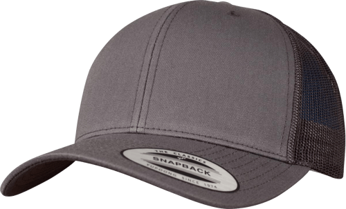 Flexfit Merch Retro Trucker Gorras Gris