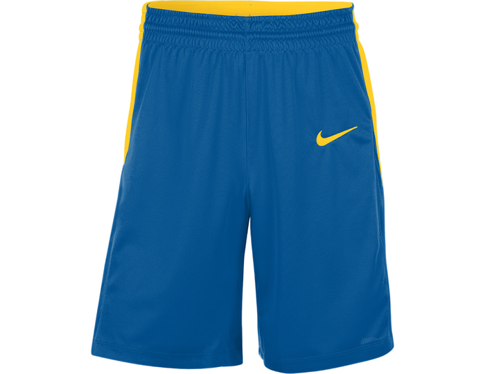 Nike Blue Team Stock 20 Basketball Short Blau Large