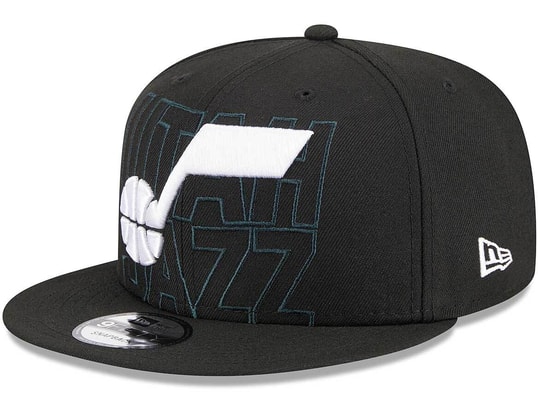 Produktgalerie, 1 of 6, New Era Utah Jazz Utah Jazz Draft Cap Schwarz
