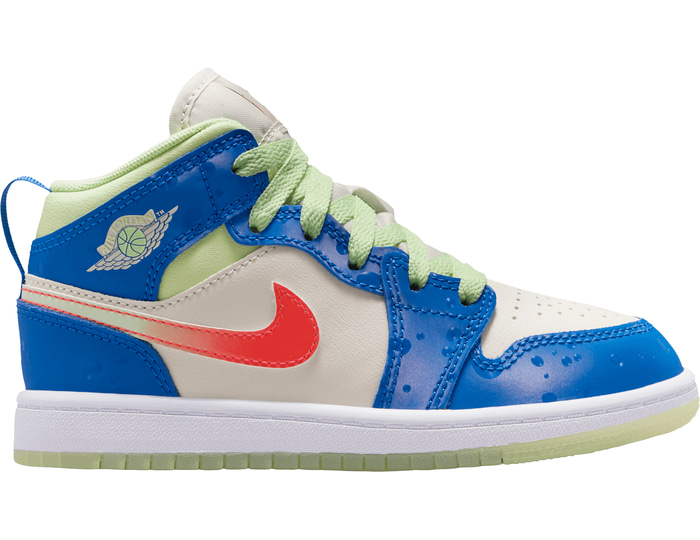 Jordan Air Jordan 1 Mid Se Ps Kids Blau