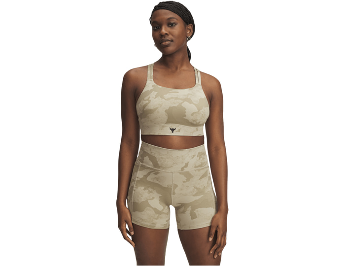 Under Armour Projekt Rock Bralette Tanktop Dames Bruin K299