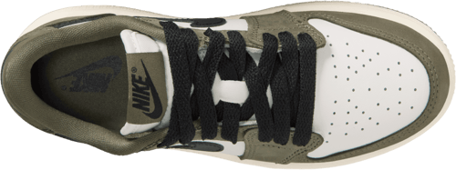 Jordan Air 1 Retro Low OG Medium Olive PS Kids Marrón C200 — photo 4