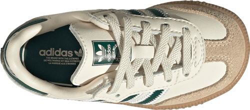 adidas Originals Samba Og Comfort Closure Elastic Lace Kids White — photo 4