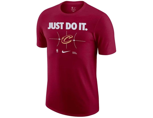 Produktgalerie, 1 of 2, Nike Cleveland Chavaliers Essntial JUST DO IT T-Shirt Rot F677