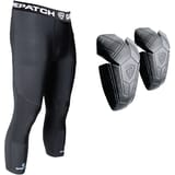Gamepatch 3/4 Abrasiresistant Knee Padding Tight Malla negro