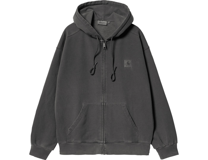 Carhartt Black Nelson Hooded Jacket Balloon Small