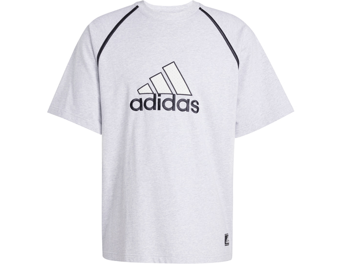 Adidas Originals Grey Badge T-Shirt Medium