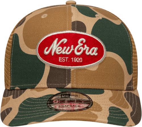 New Era Duck Camo 9Fifty Trucker Cap Beige
