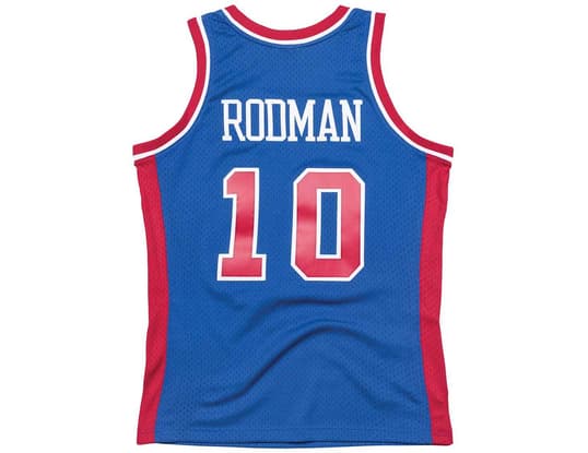 Mitchell and Ness Detroit Pistons NBA DP D.R 99-89 Jersey