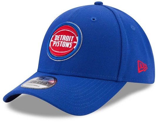 Product gallery, 1 of 6, New Era Detroit Pistons Detroit Pistons League 9Forty Cap Blue