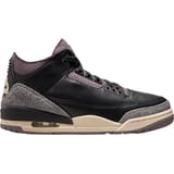 Jordan Air 3 Retro Sneaker Mujeres negro C001