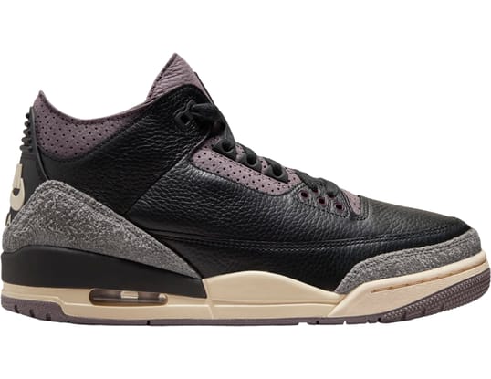 Product gallery, 1 of 12, Jordan Air 3 Retro Sneaker Mujeres negro C001