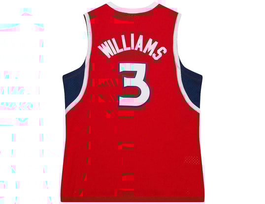 Mitchell and Ness NBA Atlanta Hawks 2013-2014 Lou Williams Jersey Red