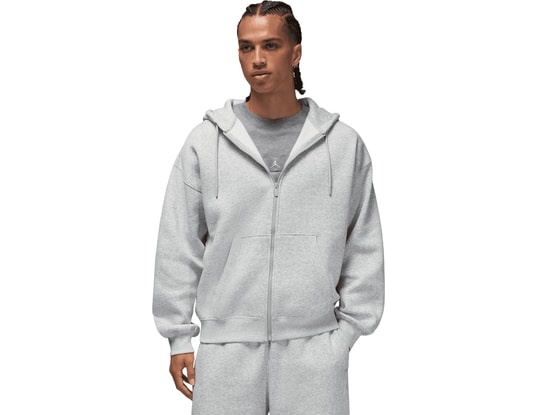 Product gallery, 1 of 7, Jordan Brooklyn Oversized Hooded Jacket Grey C050