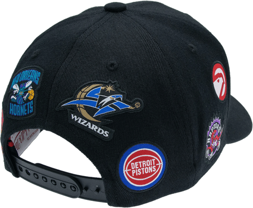 Mitchell & Ness Mitchell and Ness NBA RED EASTERN TEAM Cap Black — foto 3