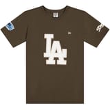 New Era Los Angeles Dodgers OS Camiseta de manga corta marrón