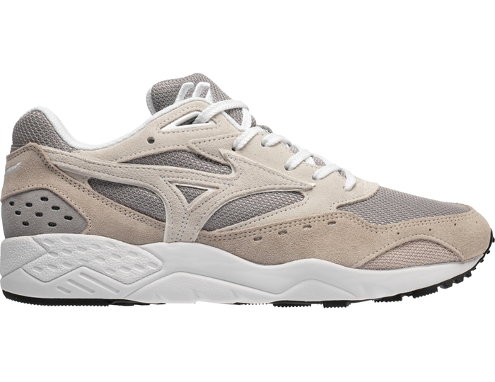 Mizuno Contender herensneaker grijs en wit