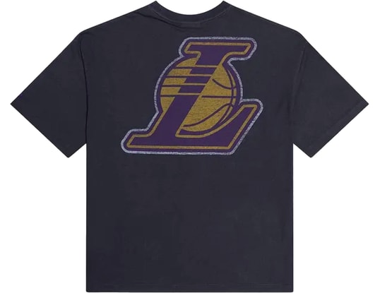 New Era NBA Los Angeles Lakers Oversized T-Shirt Black