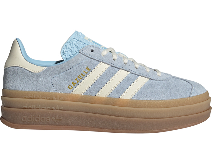 Adidas Gazelle Bold herensneaker blauw en bruin