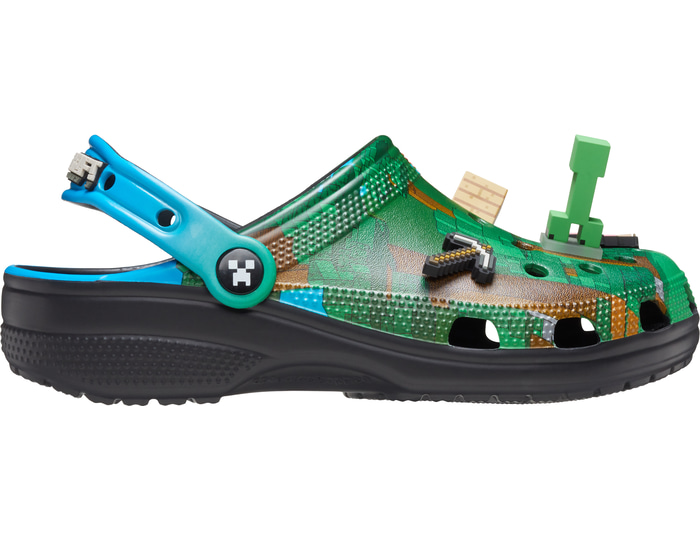 Crocs Multicolor Minecraft Classic Clog Slippers F90h Size 210829