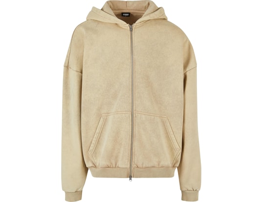Product gallery, 1 of 8, Urban Classic S W 90s FullZip Hooded Jacket Beige