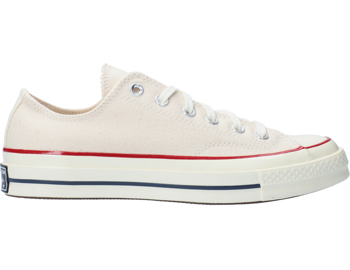 Converse Chuck Taylor herensneaker beige, zwart, blauw, rood en wit