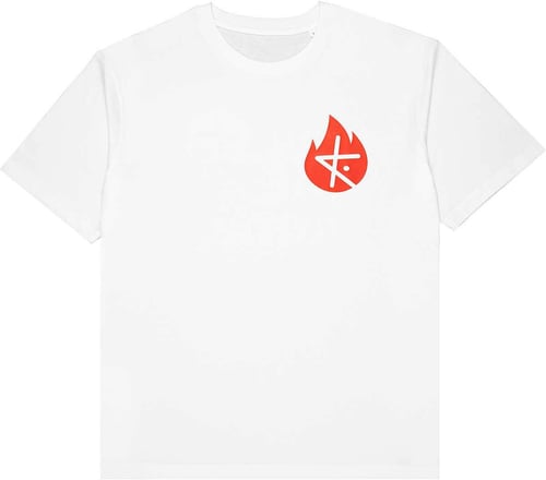 Kickz She Got Game GIULIA Camiseta de manga corta Blanco — photo 3